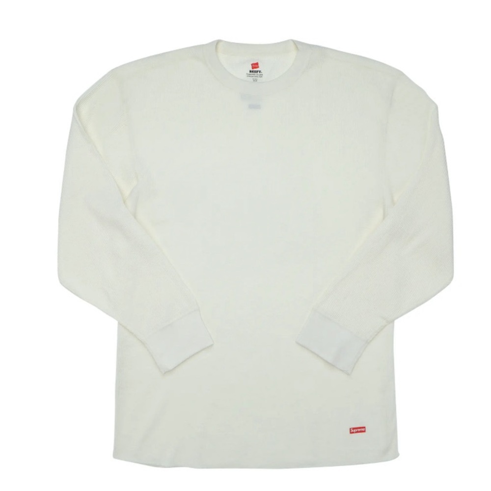 Supreme Hanes Thermal Crew size Small